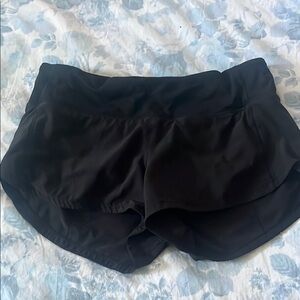 lululemon athletica Black Athletic Shorts